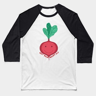 Beet Your Heart Out Baseball T-Shirt